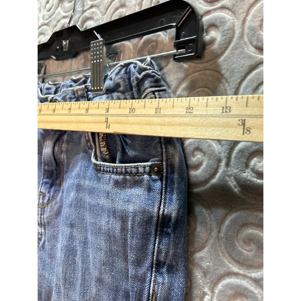 The Childrens Place Kids Jeans Size 8 Bootcut Blue Denim‎ Adjustable Waist